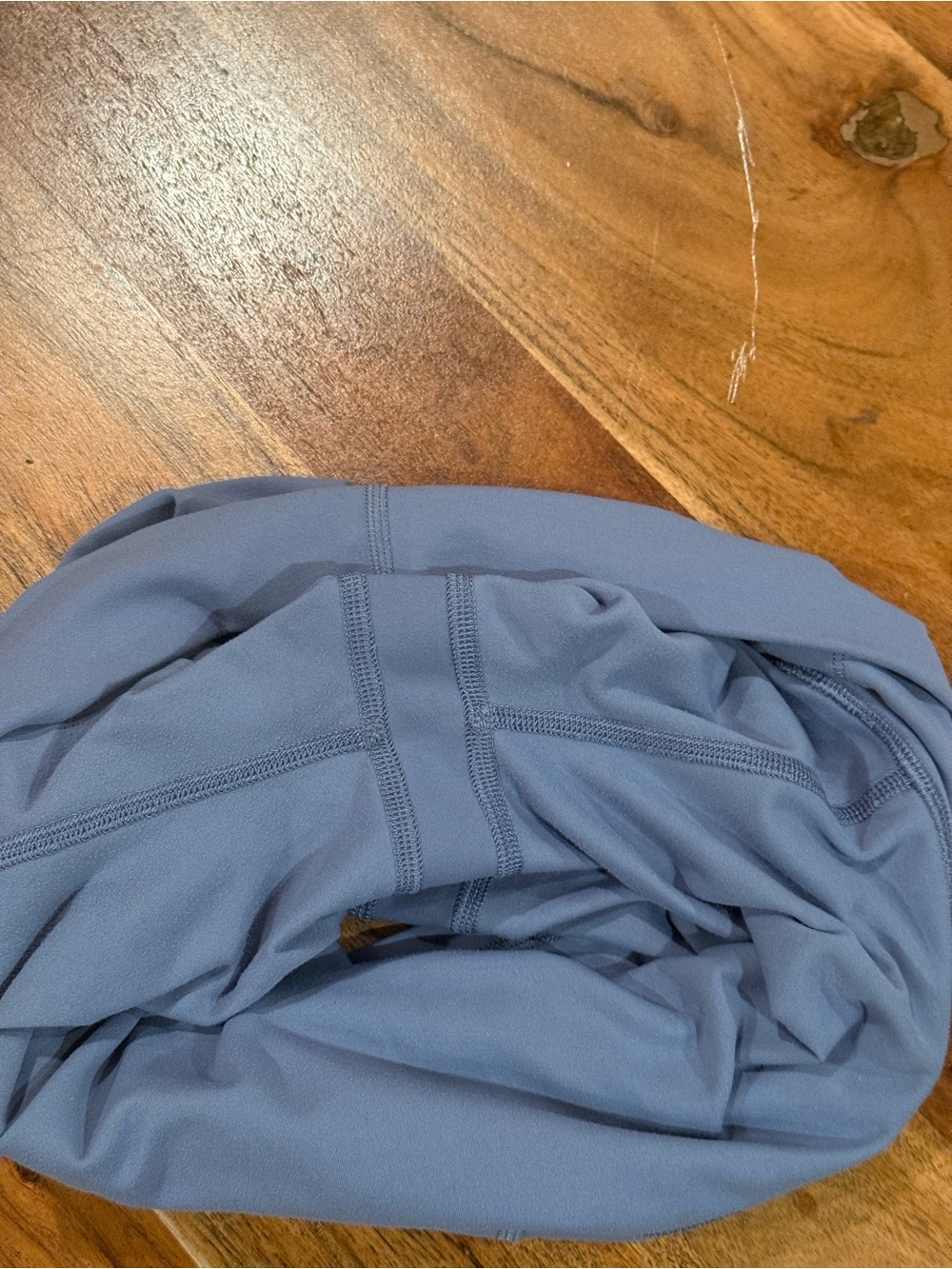 Lululemon Align High Rise Shorts 6” Inseam in Washed Denim Size 8 - Picture 6 of 10